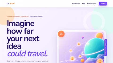 Screenshot preview of TDL NEXT