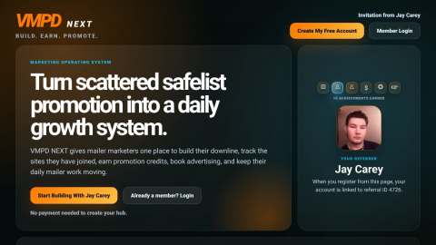 Screenshot preview of VMPD