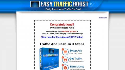 Preview of Easy Traffic Boost