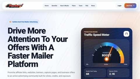Screenshot preview of Turbo List Mailer