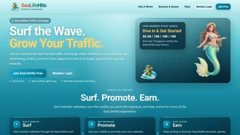 Screenshot preview of Sealifehits