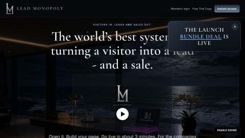 Screenshot preview of Lead Monopoly