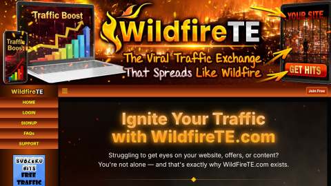 Screenshot preview of Wildfirete