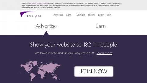Screenshot preview of HeedYou