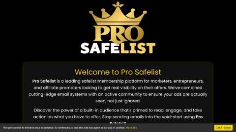 Preview of Pro Safelist