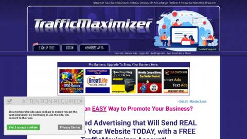 Screenshot preview of Traffic Maximizer