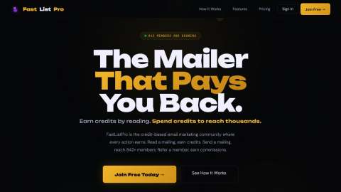 Screenshot preview of FastListPro