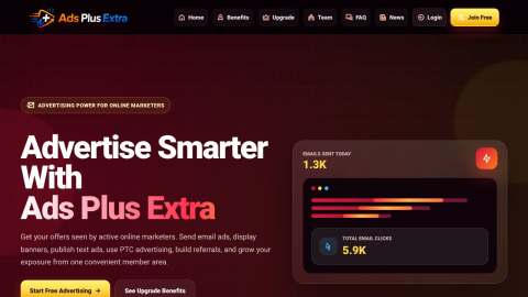 Screenshot preview of Ads Plus Extra