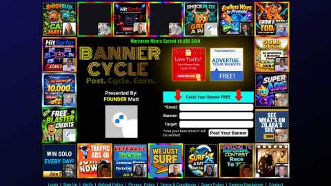 Screenshot preview of Banner Cycle