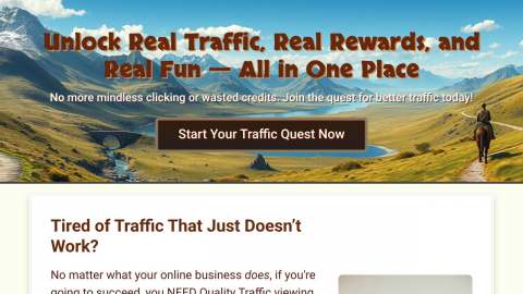 Screenshot preview of Traffic-Quest