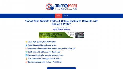 Screenshot preview of Choice 4 Profit