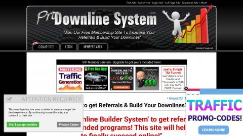 Screenshot preview of Pro Downline System