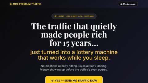 Preview of MrX Premium Traffic