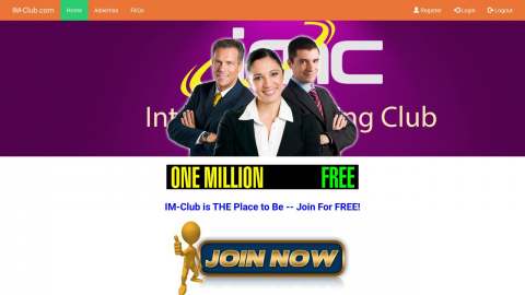 Screenshot preview of Internet Marketing Club