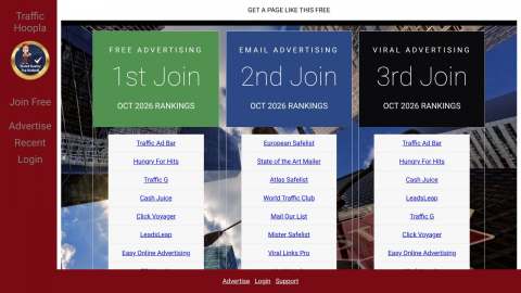 Screenshot preview of Traffic Hoopla