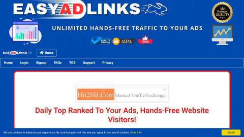 Screenshot preview of EasyAdLinks