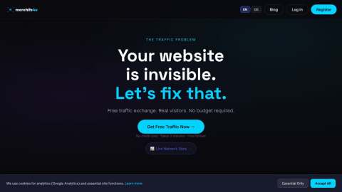 Screenshot preview of morehits4u.com